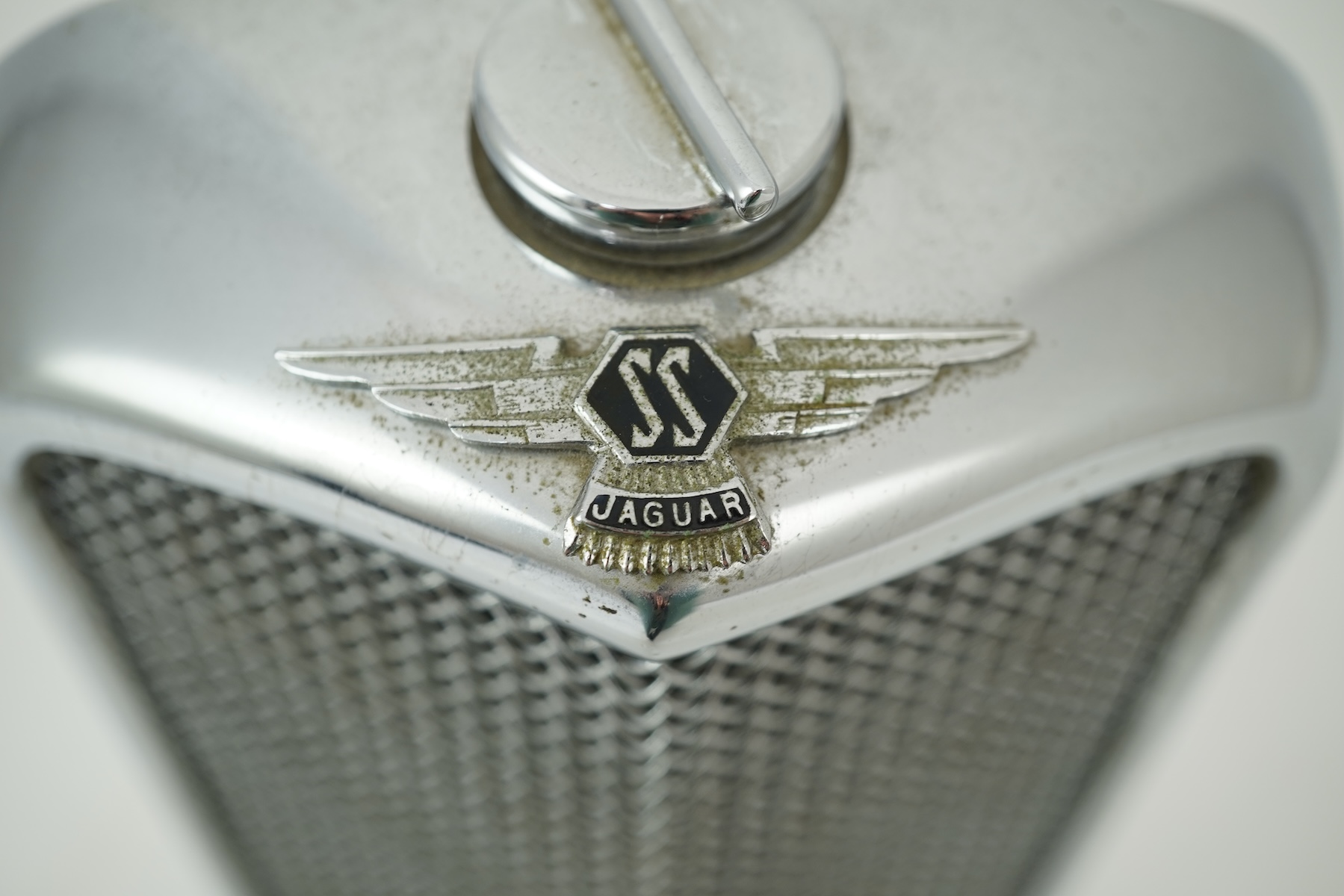 Ruddspeed Ltd: A Jaguar SS radiator liquor decanter